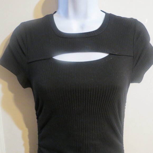 ULTRA FLIRT Women's Short Sleeve Mini Evening Body Dress sz xs - Picture 2 of 3